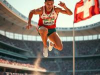 开云体育官网登录入口-瑞士田径运动员夺得跳远金牌，实力惊人，瑞士短跑